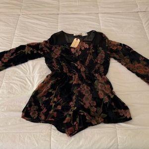 Band of Gypsies long sleeve romper